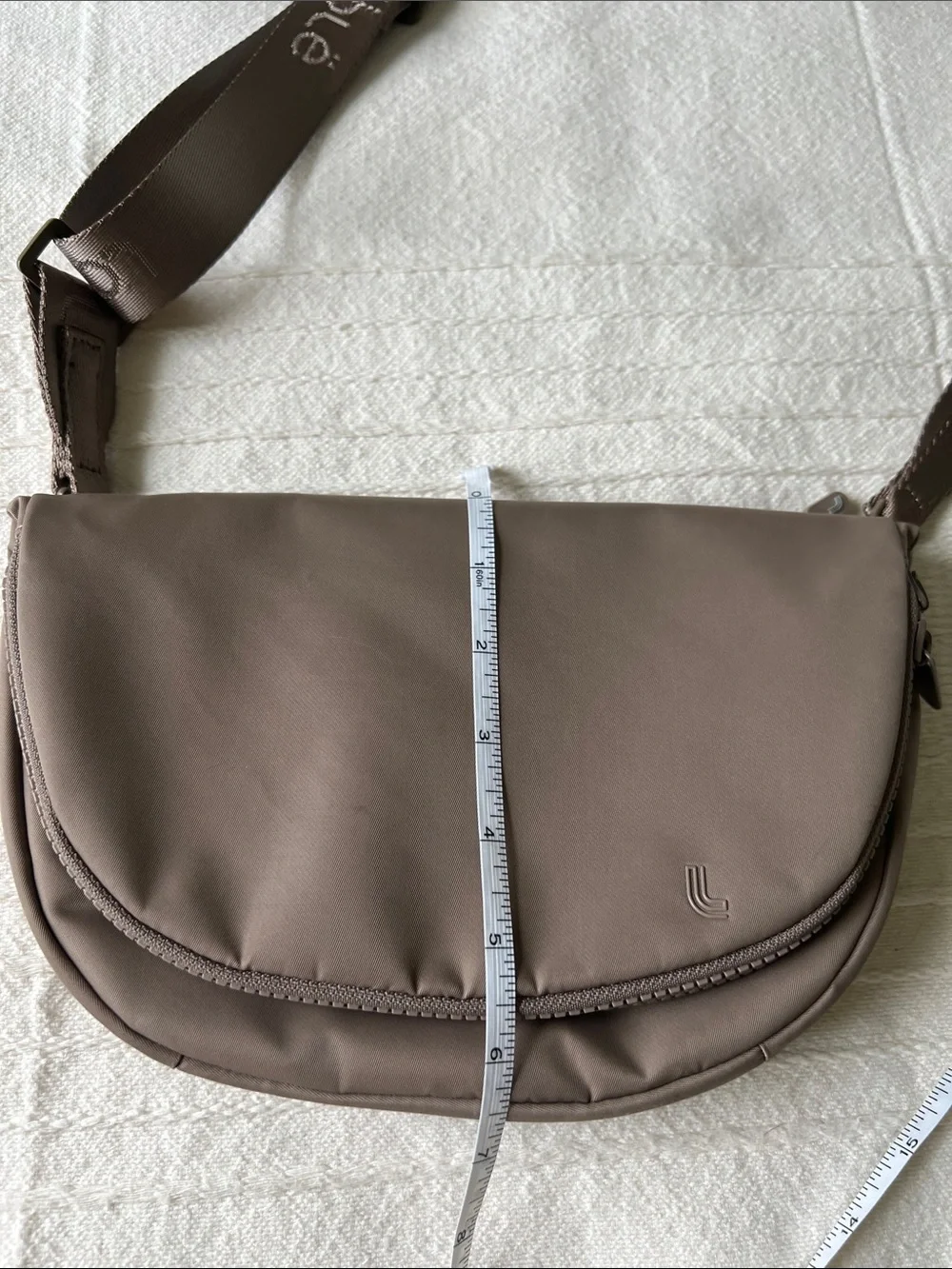 Lole Brown Crossbody Bag - Adjustable Strap